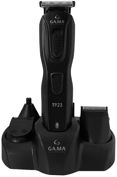 Aparador de Pelos GA.MA ITALY Multi Styler T923 Black Titanium, Bivolt