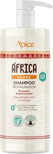 APSE Shampoo África Baobá Restaurador