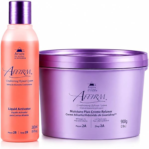 Avlon Affirm Relaxamento Refil Hidróxido de Guanidina 900g + Líquido Ativador 255ml