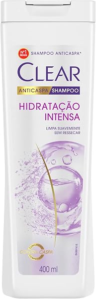 Clear Anticaspa Hidratação Intensa Shampoo 400 ml