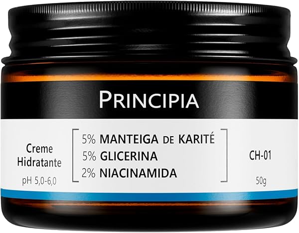 Creme Hidratante Facial Principia CH-01 com Manteiga de Karité