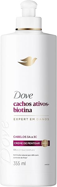 Dove Creme de Pentear Texturas Reais Cacheados 355 ml