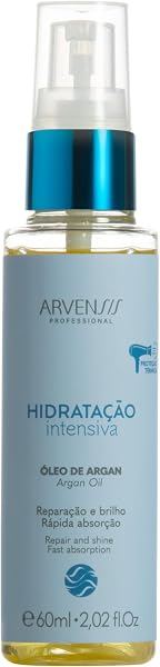 Fluido Capilar Arvensis Hidratação Intensiva Óleo de Argan 60ml