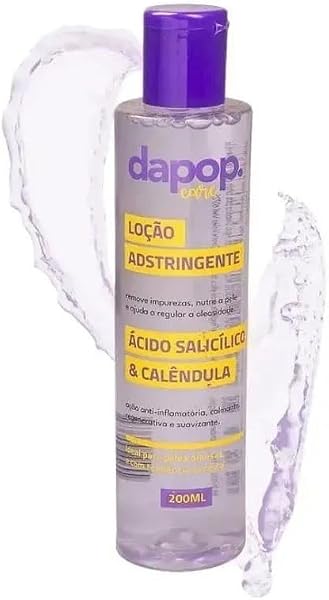 Loção Adstringente DAPOP Tônico Facial Ácido Salicílico e Calêndula