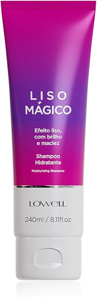 Lowell Shampoo Hidratante Liso Mágico 240 ml