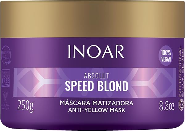 Máscara Speed Blond Matizadora Inoar