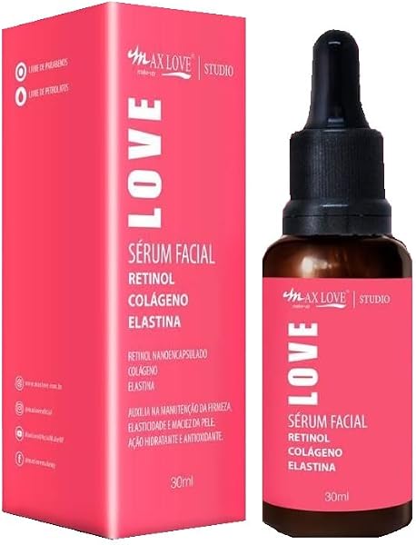 Max Love Serum Retinol + Colágeno + Elastina 30Ml