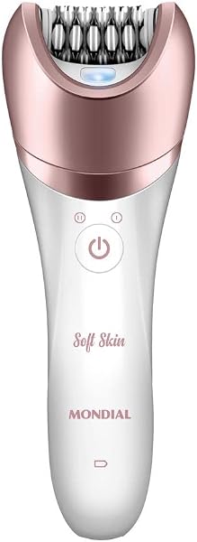 MONDIAL Depilador Elétrico Soft Skin, Branco, Bivolt - DP-05
