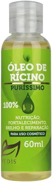 Óleo de Rícino Vedis 100% Puro 60 ml