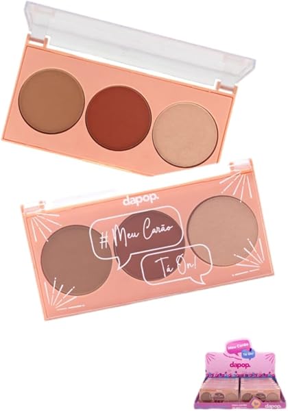 Paleta de Rosto Multifuncional DP 2385 - Dapop