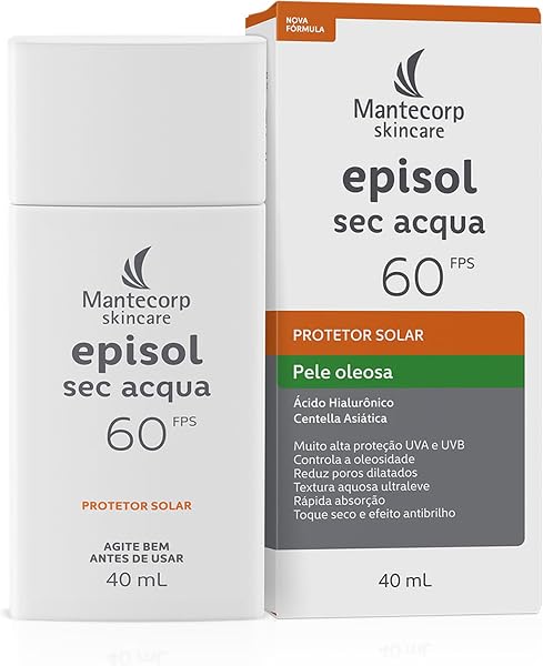 Protetor Solar Episol Sec Acqua FPS 60