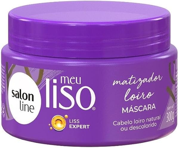 Salon Line Máscara Matizadora Meu Liso Loiro