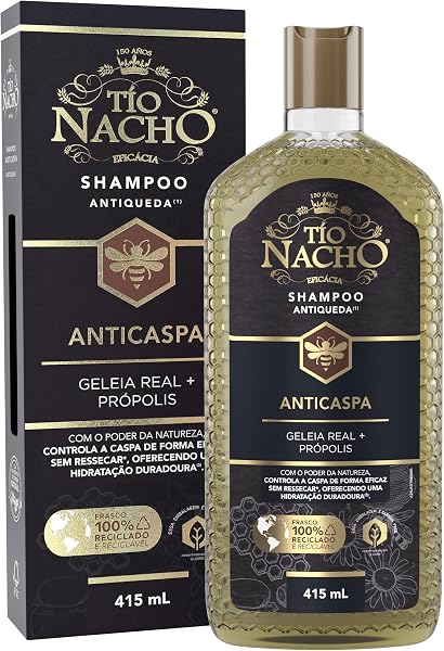 Tio Nacho Anticaspa Shampoo 415 ml com Geleia Real