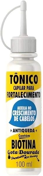 Tônico Capilar Gota Dourada Tratamento Rícino